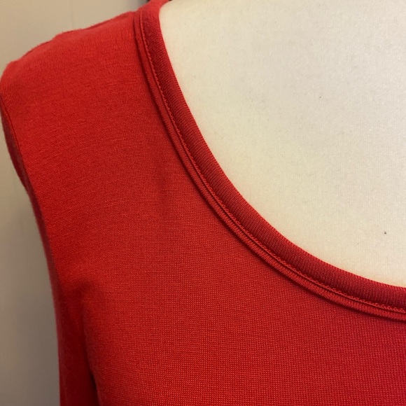 Red Tribal long sleeve top - Picture 2 of 9